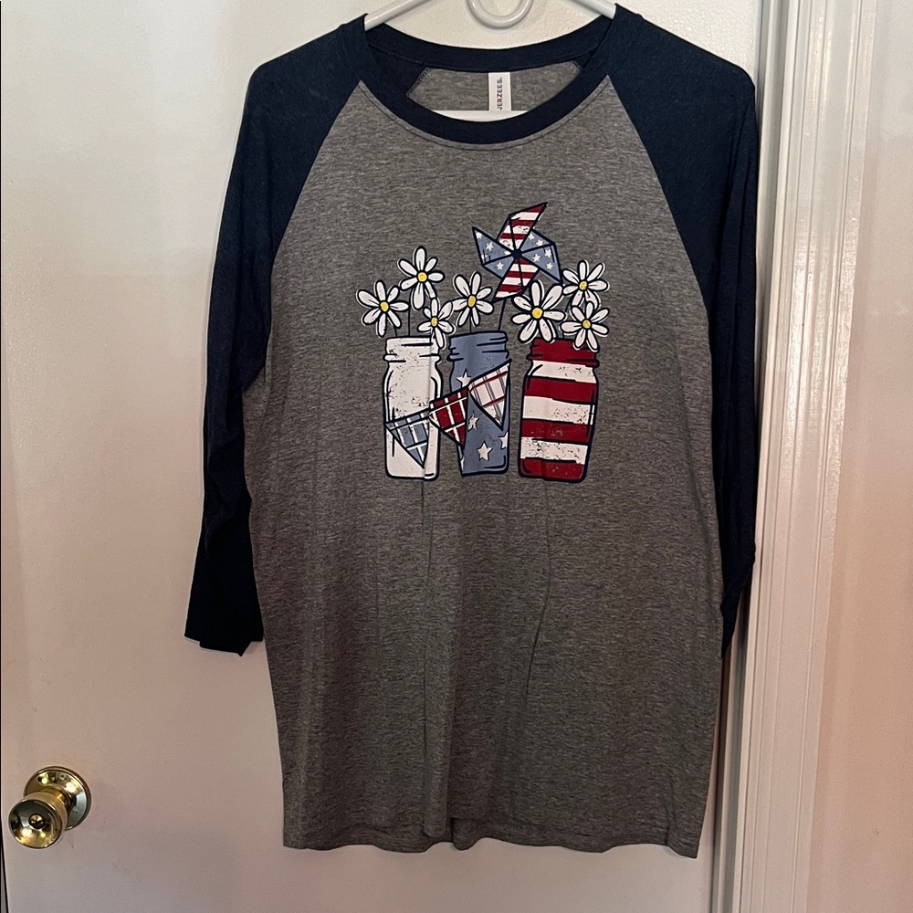 Patriotic Raglan Shirt